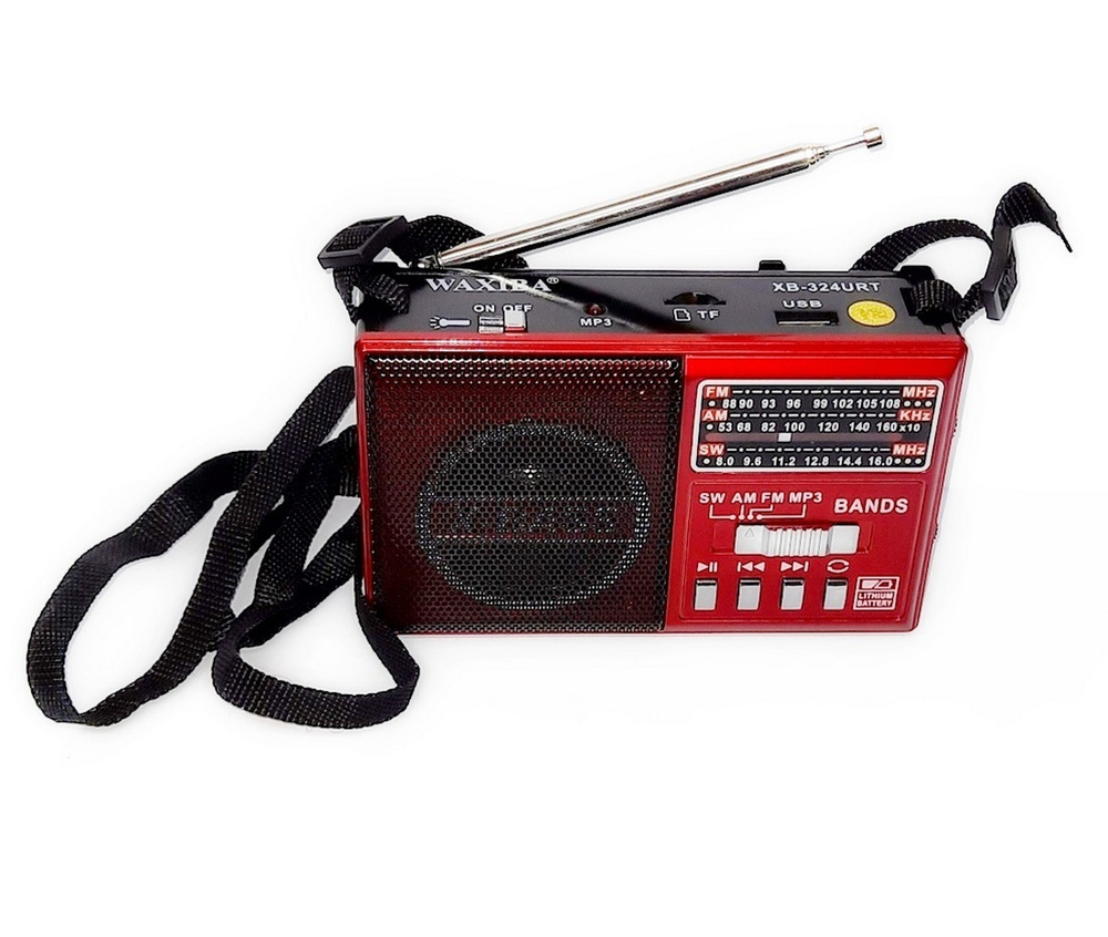 Радиоприемник с MP3 плеером +фонарь Waxiba XB-324URT