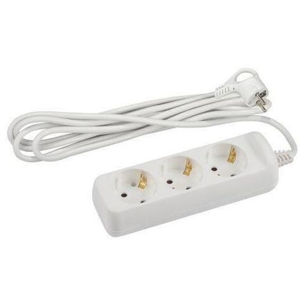 Удлинитель 3х10м с заземл. 16А U-3e-10m-3x1.5 ПВС 3x1.5 Эра Б0044035