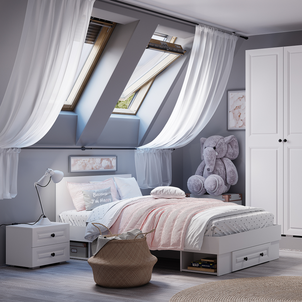 Ящик Софт КР-01; КР-06 белый/эмаль белая F26