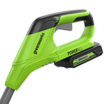 Триммер аккумуляторный Greenworks G24LT251, 24 V, 25 см, с 1хАКБ 2Ач и ЗУ, (2113307SA)