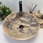 Раковина из оникса Bowl Grey TinLip BO-62950 45*45*15 43