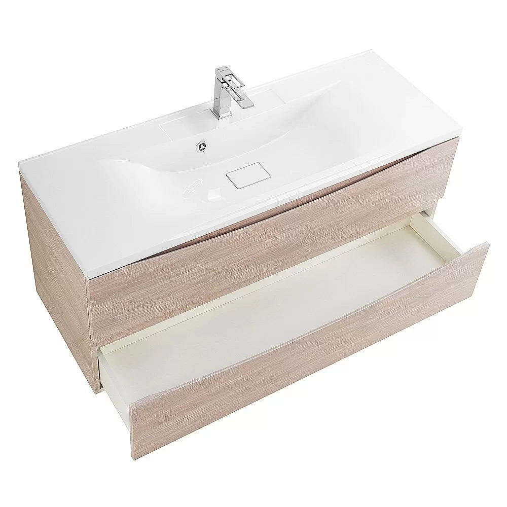 Тумба с раковиной Belbagno MARINO 120 подвесная Rovere Grigio