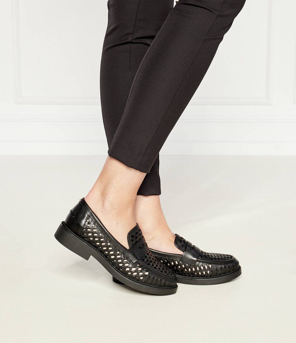 Кожаные лоферы eden Michael Kors - черный(40T4EDMP3L)