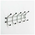 ВЕШАЛКА НАСТЕННАЯ УЮТ 5 КРЮЧКОВ СЕРЫЙ ВНУ53