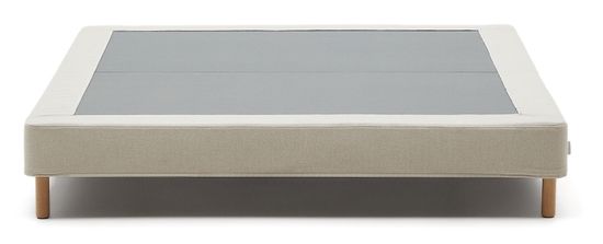 Основание кровати Ofelia La Forma со съемным чехлом бежевого цвета 150 x 200 см