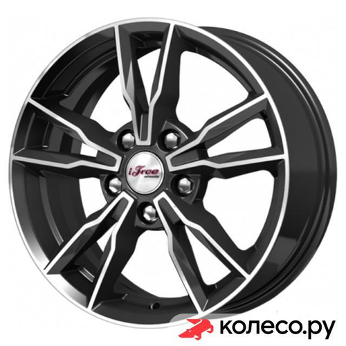 Икигай 6.5x16/5*112 D66.6 ET45 Блэк-джек