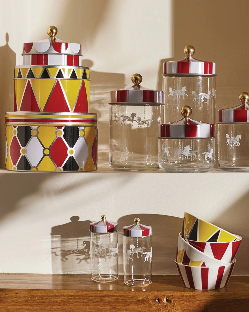 Alessi Контейнер кухонный Цирк 1,5л. MW30/150