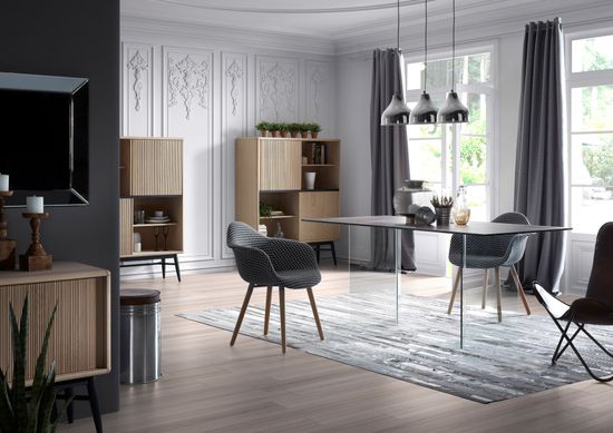 Стеклянный стол Burano