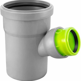 Тройник 110х50х45-88 гр. с плавн. регулир. ПП Канализация