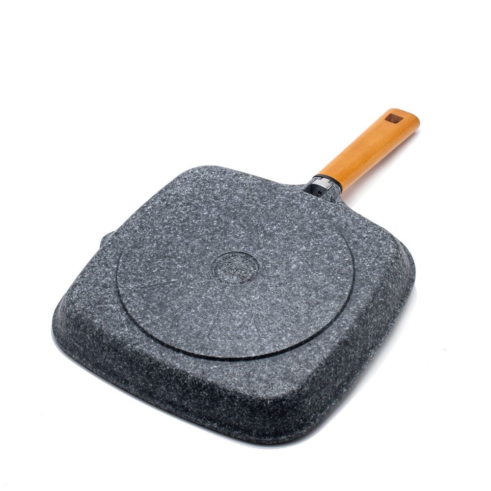 Сковорода-гриль алюминиевая Gipfel Naturel 0783 28 см