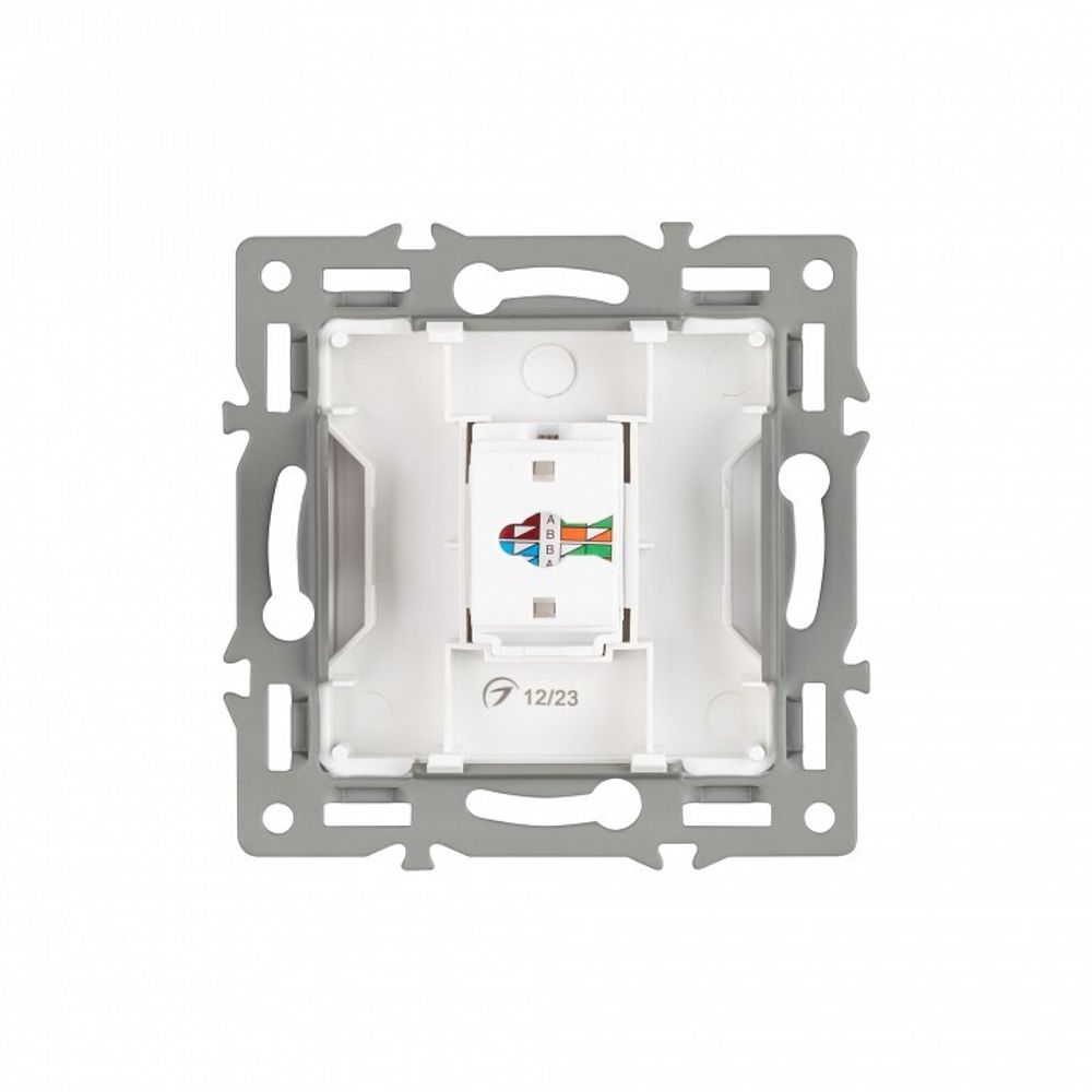 Розетка Ethernet RJ-45 и со шторками, без рамки Arlight SCT 045301