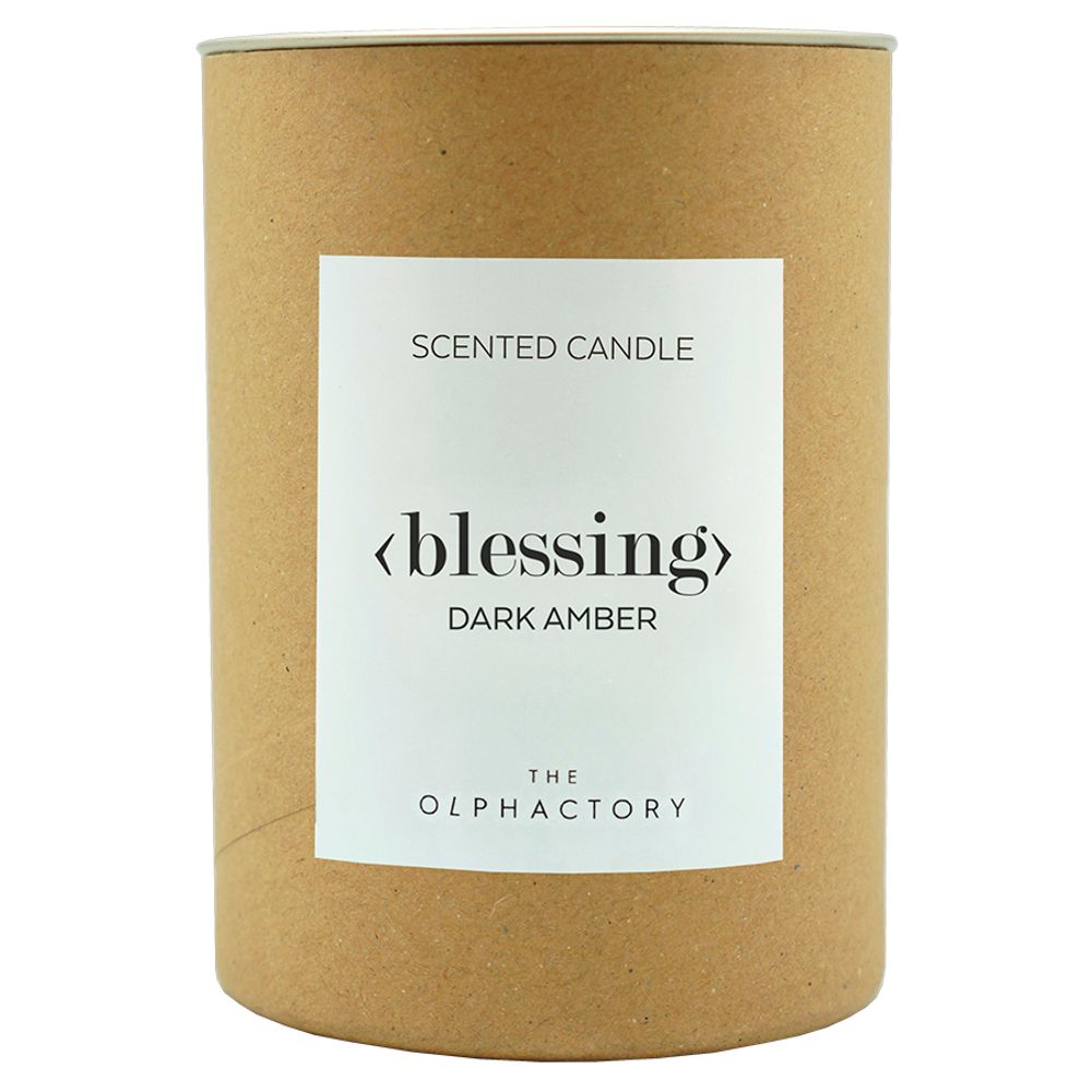 Свеча ароматическая The Olphactory, Blessing, Dark Amber, 40 ч