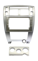 Комплект рамки с разъёмами 10" Hyundai Tucson 2004-2009 серебро - Car-Smart 3037S