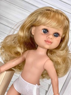 Кукла BERJUAN виниловая 35см Ева без одежды (2887A)