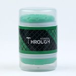 Зеленый сквозной мастурбатор Through NORMAL (Цвет: зеленый)