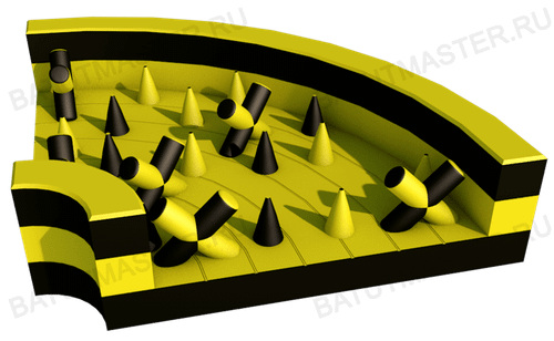 Надувной модуль препятствий «Неразбериха»
