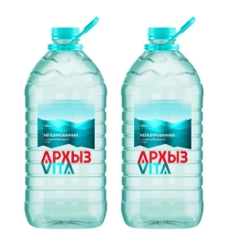 Вода негазированная Архыз Vita горная природная, 2 шт х 5 л