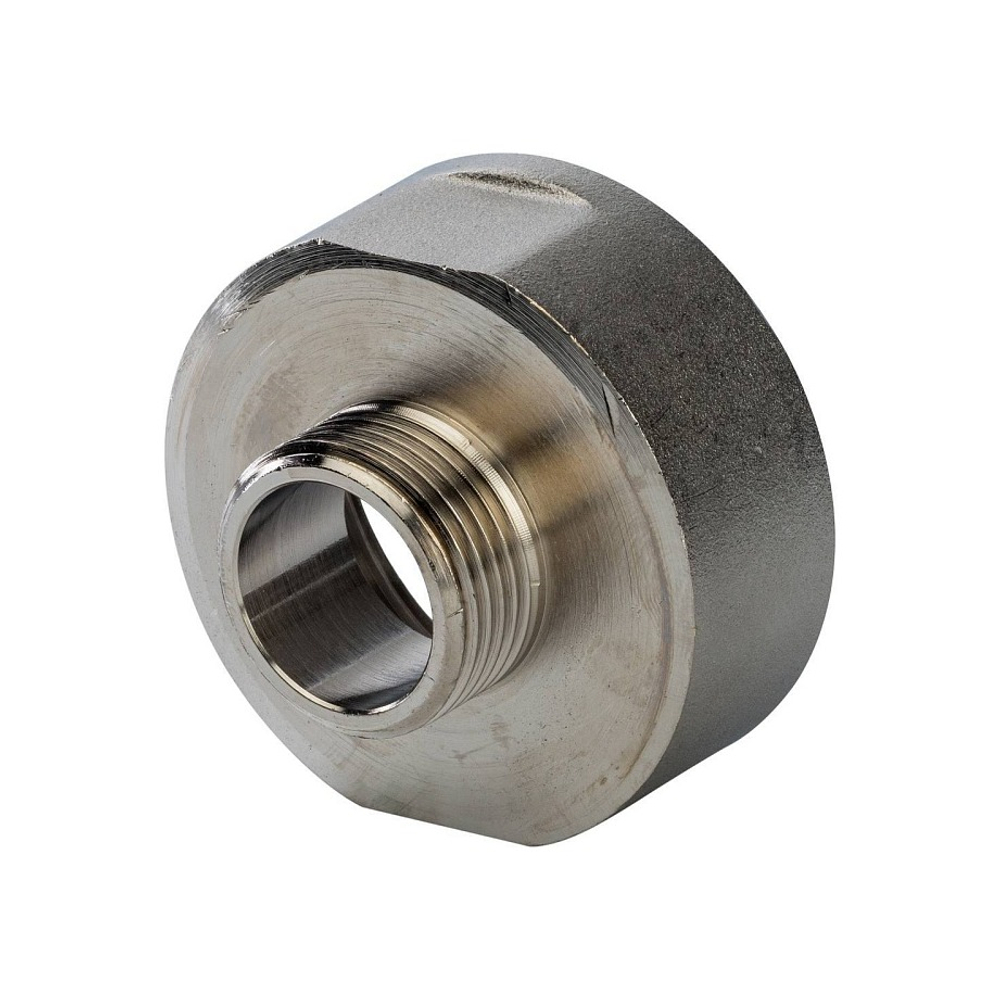 Переход с внутренней резьбы на наружную STOUT SFT 0008 - 1"1/2 x 3/4" (латунь никелированная)