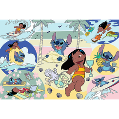 Pazl / Пазлы / Puzzles - "160" - Stitch rules / Disney Lilo&Stitch