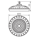 Светильник колокол KANLUX HB PRO LED HI 200W-NW 4000К