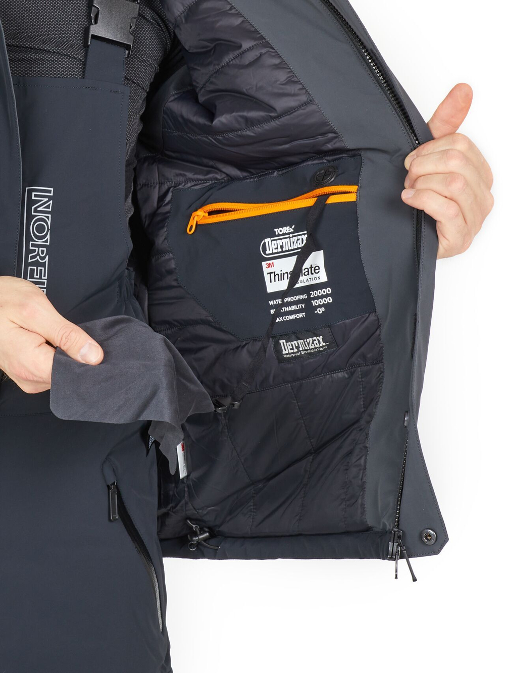 Куртка Norfin REBEL PRO GRAY 02 р.M