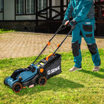 Газонокосилка аккумуляторная SENIX LPPX2-L-EU, X2 20V, 1акб, зу