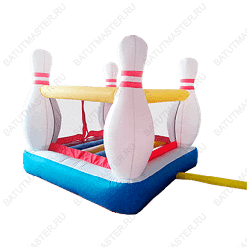 Батут для дачи "Боулинг" 2,54*2,54*2,1 м
