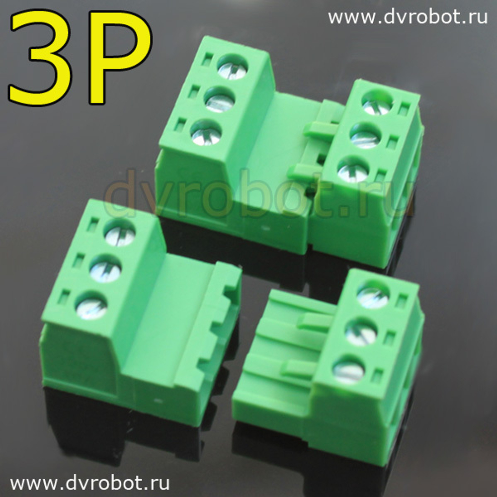 Cтыковые разъемы 2EDG 5.08mm - 3P