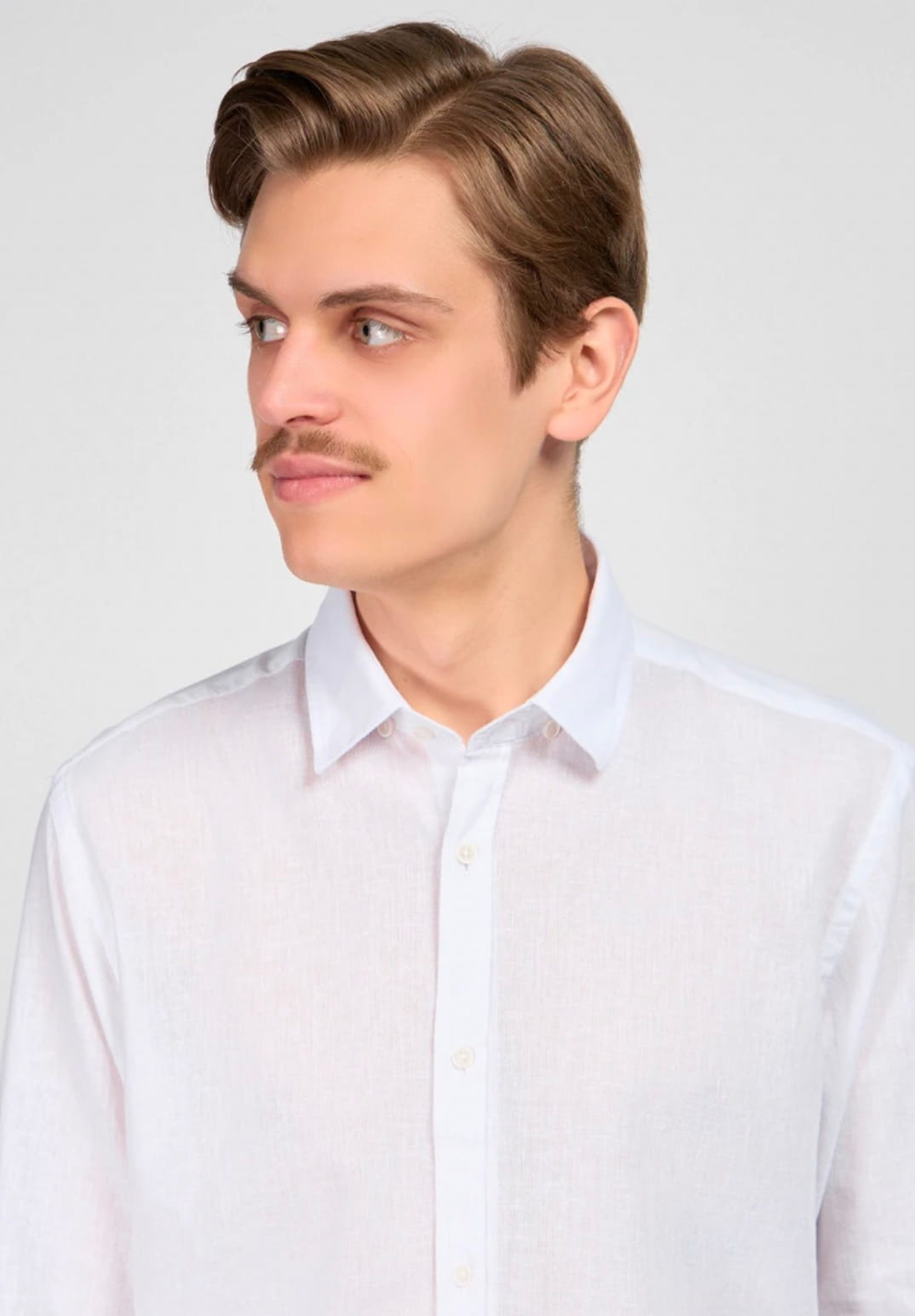 Мужская рубашка (белая) Л5