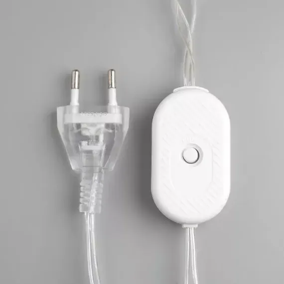 Светодиодная фигура Снеговик большой 25×44×20 см., акрил, 40 холодных белых LED, 220 В, Luazon Lighting (5037533)