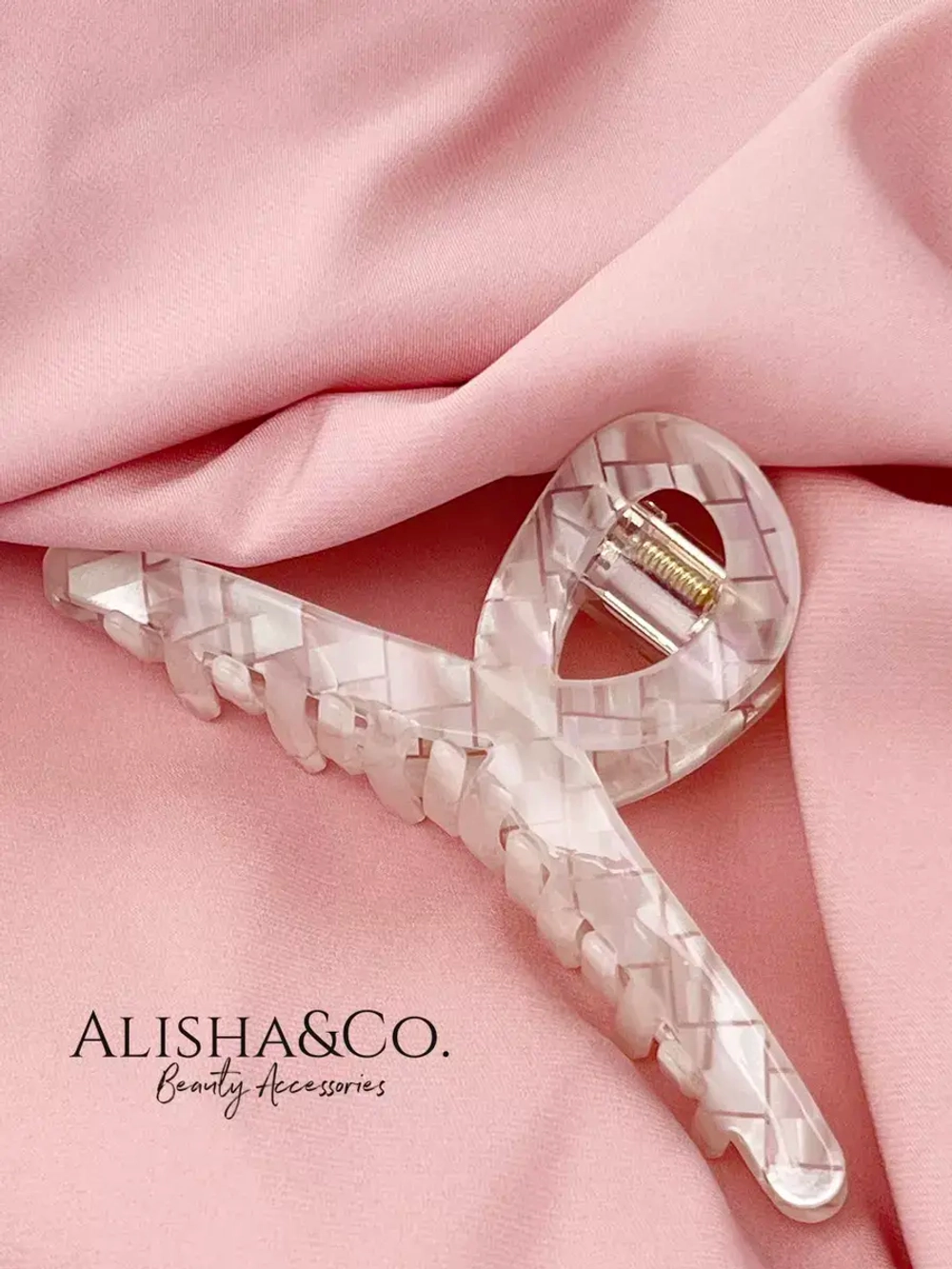 Крабик для волос Rococo Pearl