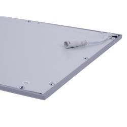 ULP-30120-36W-NW EFFECTIVE SILVER Светильник светодиодный потолочный встраиваемый. Белый свет 4000K. Корпус серебристый. В комплекте с и-п. ТМ Uniel.