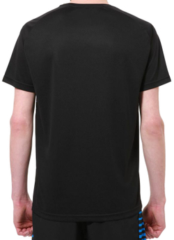 Мужская теннисная футболка Australian Ace Logo T-Shirt - черный