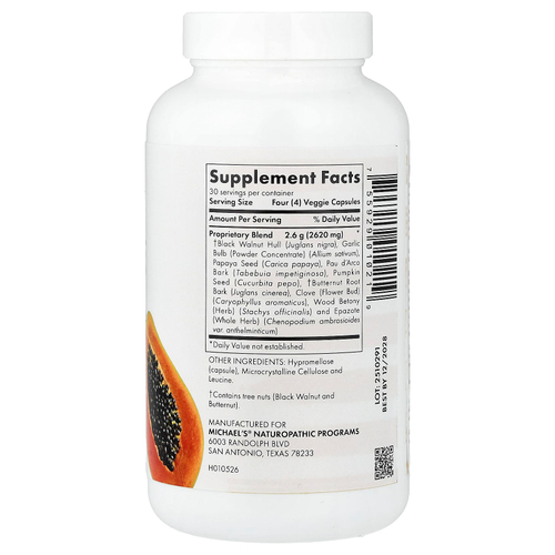 Michael's Health, Paraherbs`` 120 веганских капсул