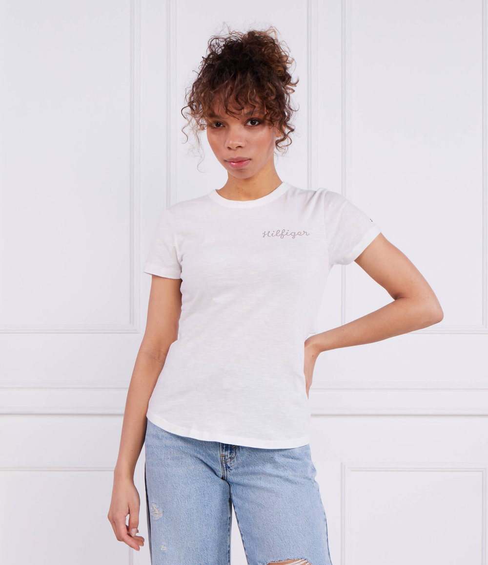 Футболка Tommy Hilfiger - белый(WW0WW37860)