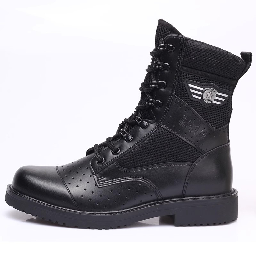 QIANGREN 3515 16cm Outdoor Boots Men"s Black