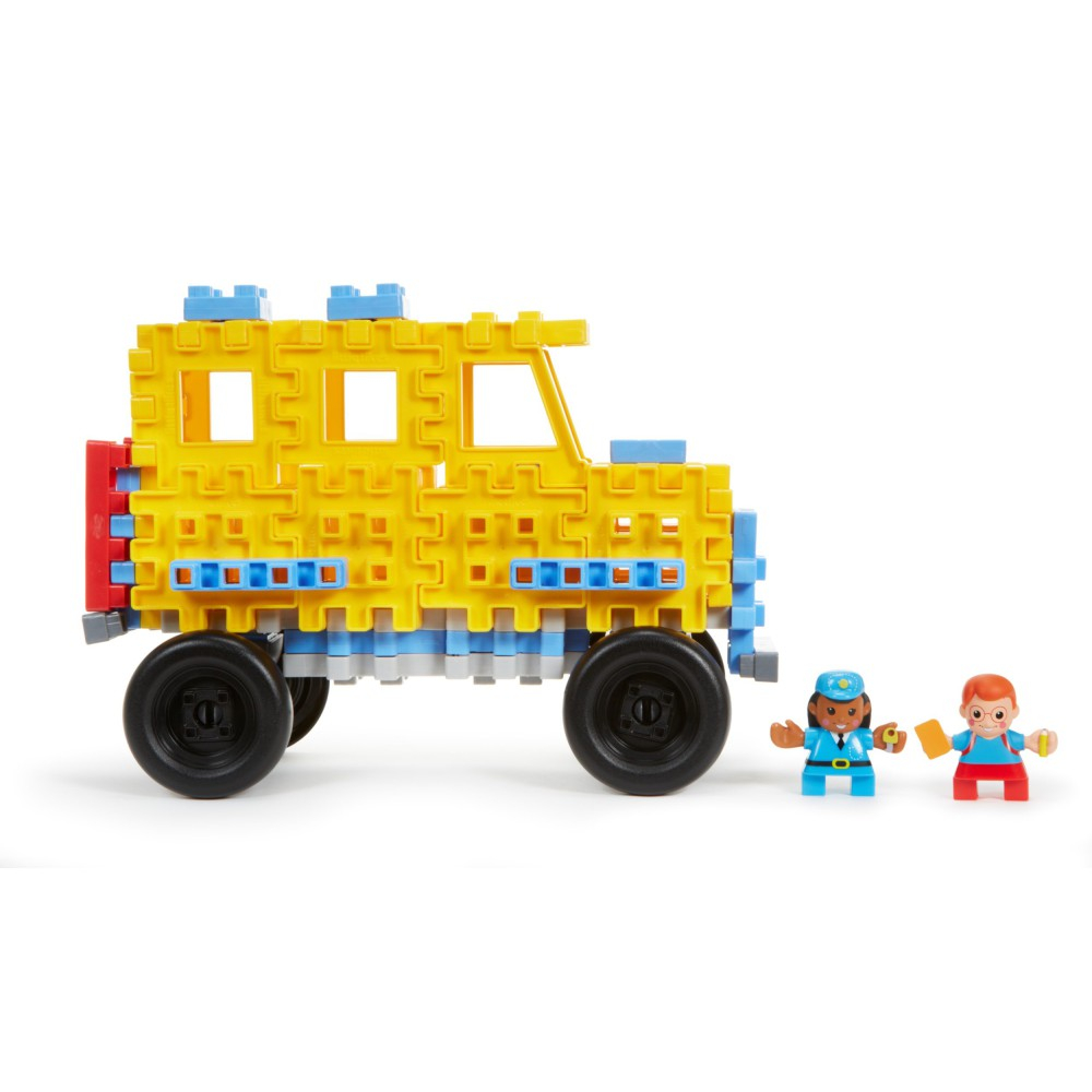 Little Tikes - Klocki Waffle - Набор Школьный автобус 644467