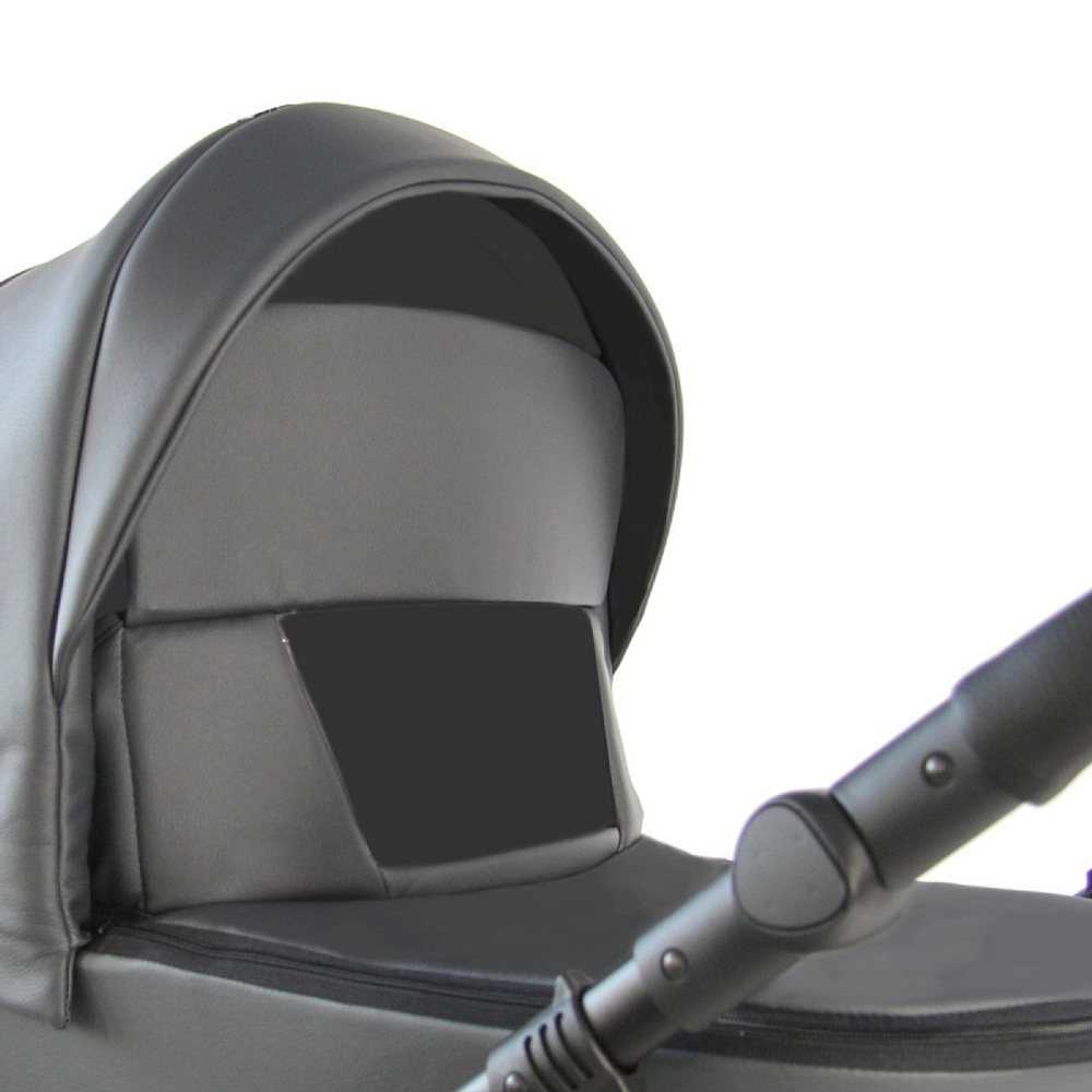 Детская коляска Sevillababy Tisso 2 в 1 серый экокожа