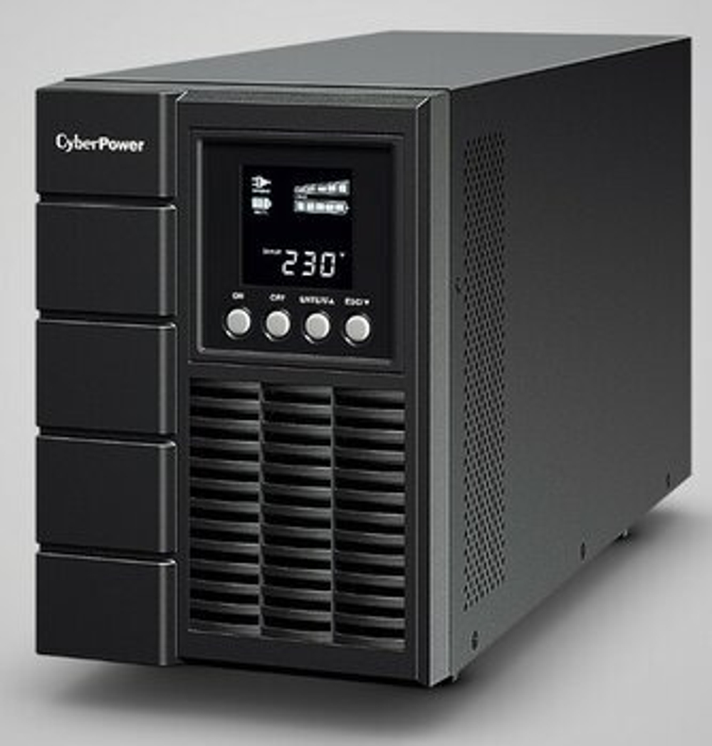 Источники бесперебойного питания (UPS, ИБП) CyberPower Источник бесперебойного питания CyberPower OLS1000E Online Tower 1000VA/900W USB/RS-232/SNMPslot (4 IEC С13) NEW