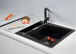 Смеситель Schock Nimbus-D , Cristadur, выдвижной излив хром/бронза