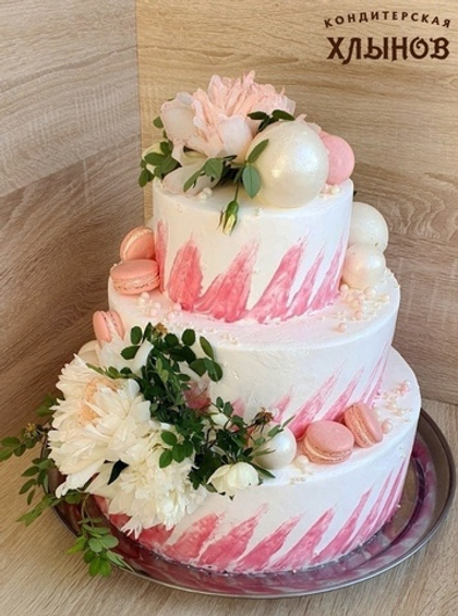 Торт свадебный №416 (ВК)