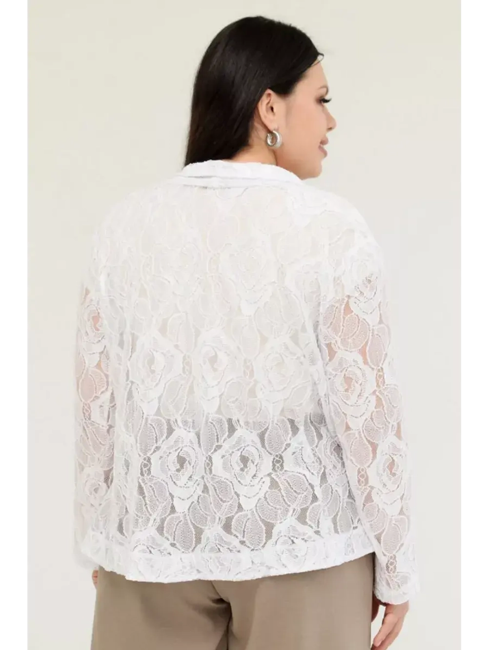 Жакет летний кружевной