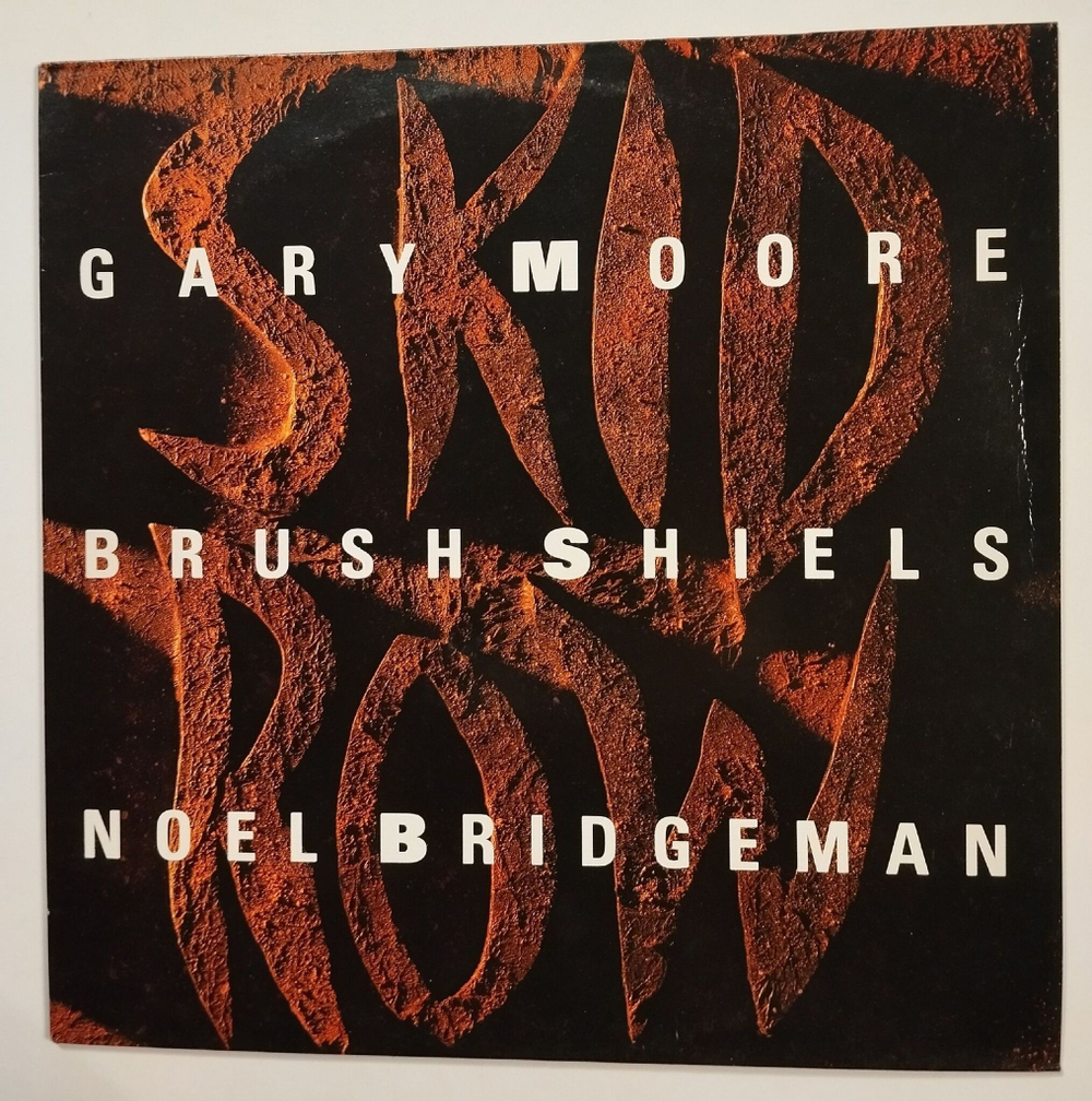 Винтажная виниловая пластинка LP Skid Row Gary Moore, Brush Shiels, Noel Bridgeman (UK 1990)