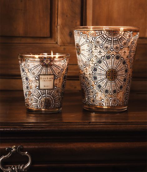 Rosace, свеча MAX 16 Rosace collection, Baobab Collection