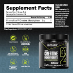 NutraBio, Performance, микронизированный моногидрат креатина, 150 г (5,3 унции)