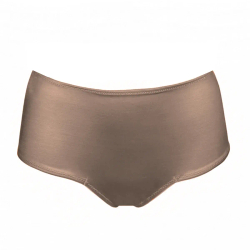 PRIMADONNA SATIN Трусы бесшовные с высокой талией, коричневый