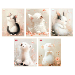 Тетрадь 48 л. клетка ХАТБЕР Флосси