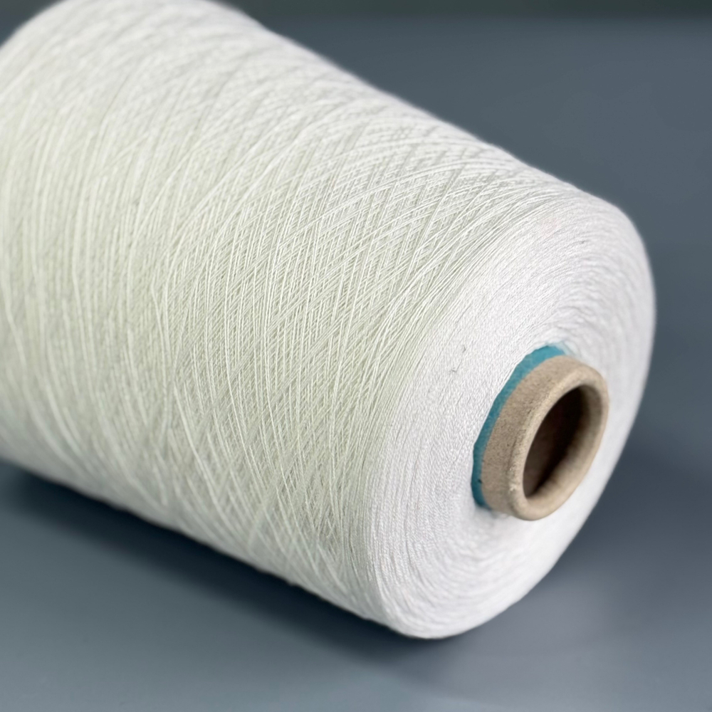 Пряжа Servizi e Seta COTSILK 2/48 (50% шелк 50% хлопок) 2400 м/100 гр, бьянко