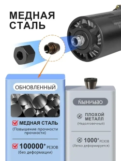 фрезер по дереву электрический кромочный с набором фрез 15 шт профессиональный, 32000 об/мин, цанга 6.35мм, 1000 Вт