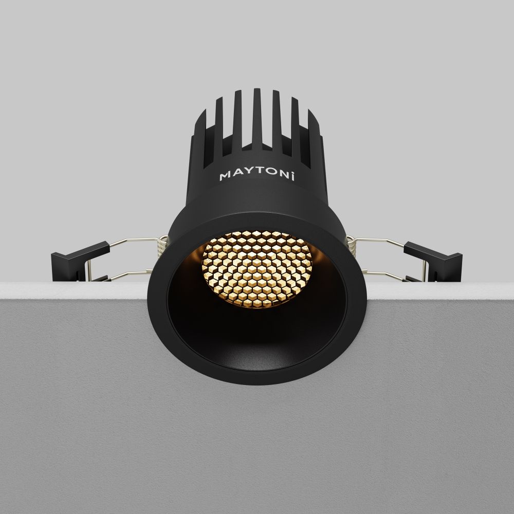 Светильник встраиваемый светодиодный Maytoni   DL117-15W-2.7K-B